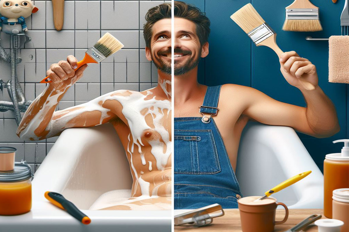 dyi versus professional bathtub re-enameling